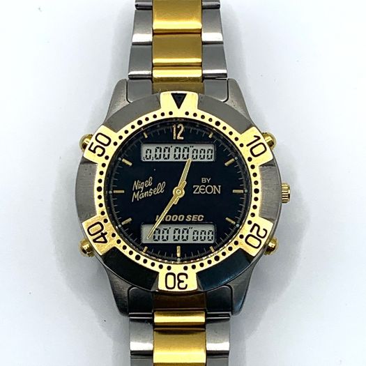 Rare Nigel Mansell Formula 1 Watch By Zeon