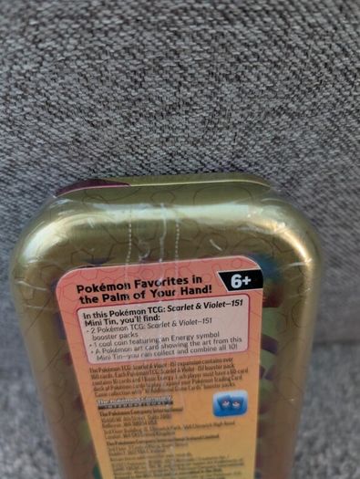 151 Mini Tin Display - Will Sell Separately