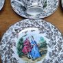 Bone China Tea Trio / Set, 22k Gold Rim Image 5