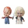 Chucky and Tiffany Little Big Heads Bride of Chucky Sideshow Collectibles Image 2