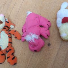 3 X small soft toys, (could be suitable for pets)