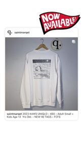 2023 Kaws Uniqlo Small Adult / Kids Age 13