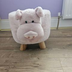 Kids/childrens Pig stool chair