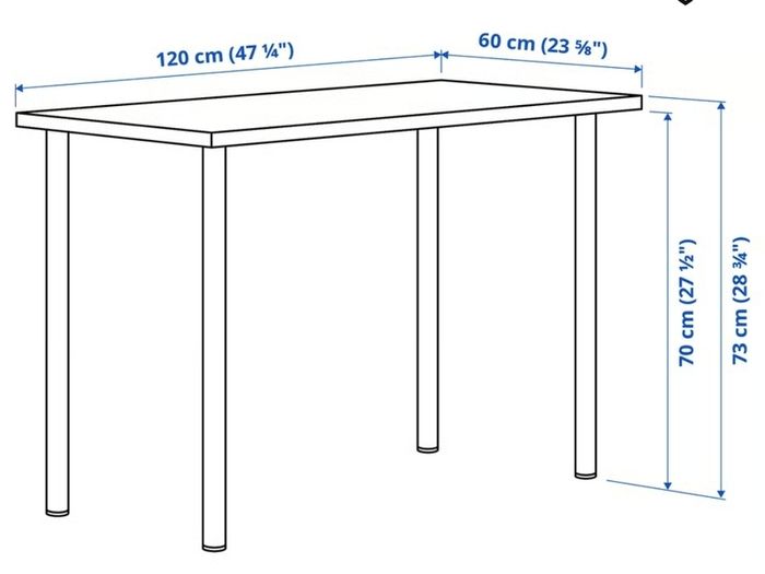 Office Desk, white.