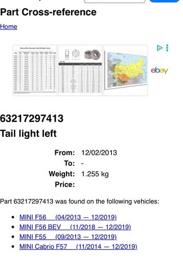 Mini Cooper Tail Lights