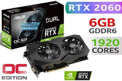 Asus Dual Geforce Rtx 2060 Evo Oc Edition