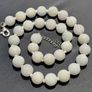 sterling silver necklace with Jadeite Image 8