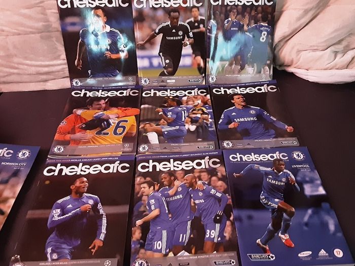 CHELSEA FC football programmes