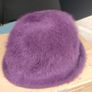 Vintage Italian Angora Fur Hat Image 2