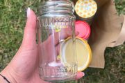 Glass jars (10)