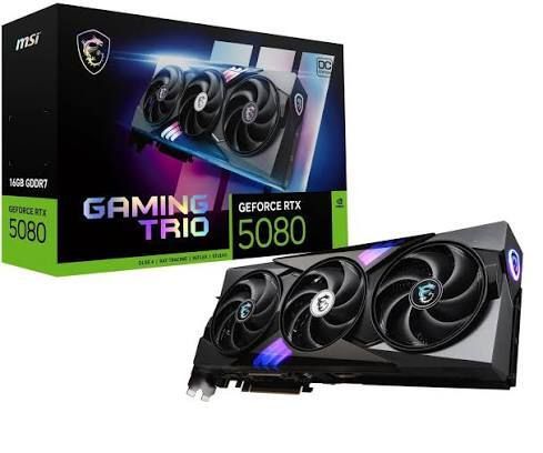 Msi Geforce Rtx 5080 16 Gb Gaming Trio Oc