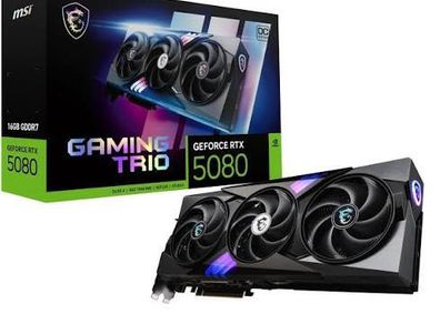 Msi Geforce Rtx 5080 16 Gb Gaming Trio Oc