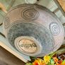 Briglin Studio Unique Heavy Art Pottery Bowl Display Centrepiece Image 5