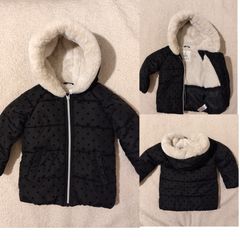 Waterproof Fleeced Lined Hooded Jacket