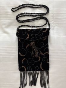 Dents Beaded Women's Phone Bag