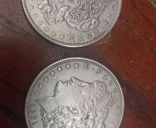 1921 Morgan dollars