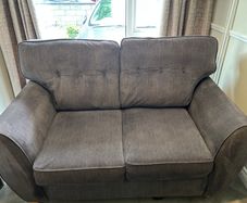 soda with pull out bed