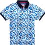 Joe Browns Men's Polo Shirt Short Sleeve with Contrasting Collar, Floral Print Polo Shirt  Size XXL Image 3