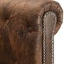 _Chesterfield Sofa L Shape Suede Look Brown Living Landscape Corner Sofa Image 5