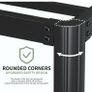 Super King Bed Frame 6ft with Rounded Corner Legs Image 7