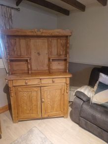 Antique pine dresser