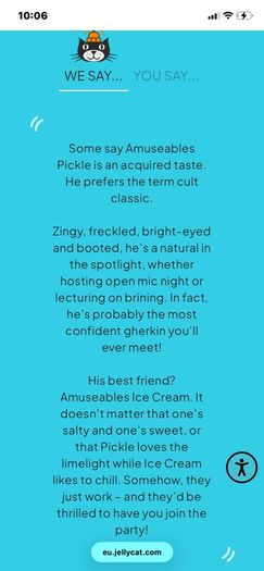 New JELLYCAT Amuseables Pickle