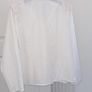 White & Gold Blouse Image 2