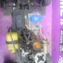 R/C Subaru car for parts + 2 controls Image 7