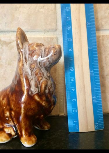 Vintage Ceramic Dog Figure