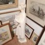 Large Antique Statue of Saint Cecilia 85cm high Image 4