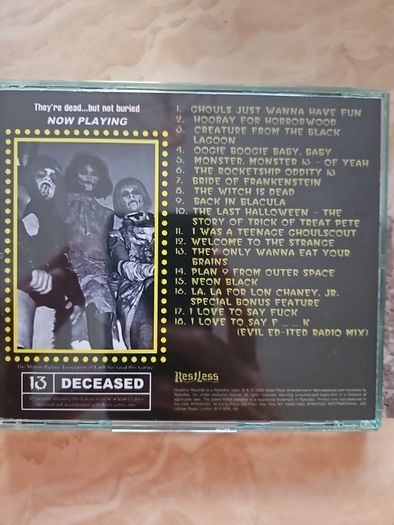 The Frankenstein Drag Queens From Planet 13  CD - Songs From The Recently Deceased