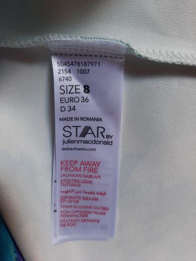 New Juliene mcDonald designer dress with tags