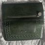 BNWT large Gionni clover purse green leather RFID safe Postage included Image 7