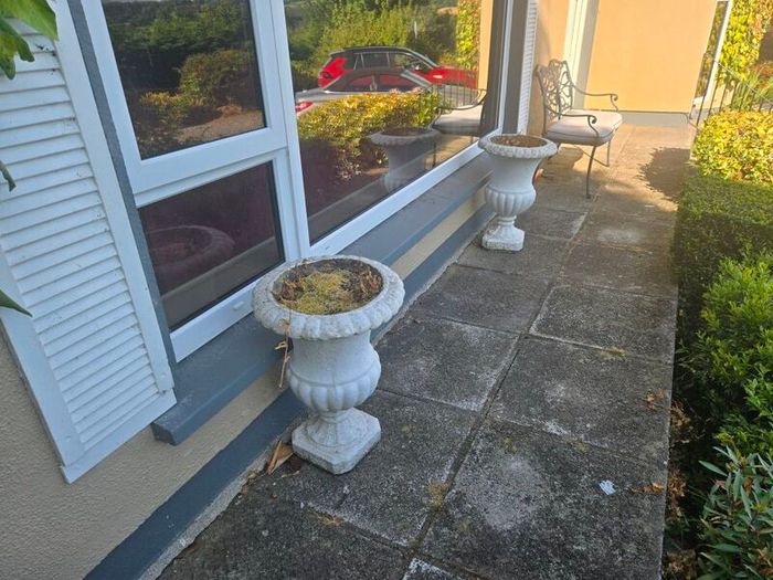 stone planters