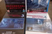 Paranormal Activity 1-4 Dvd bundle collection supernatural horror