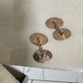 Cuff links 9ct Image 2