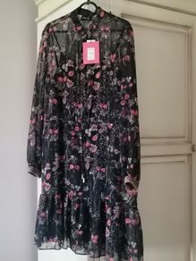 Fee G black dress UK 14 BNWT