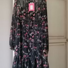 Fee G black dress UK 14 BNWT