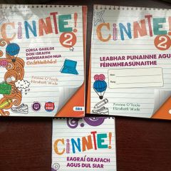 Cinnte 2 Pack Junior Cycle / Cert Irish E-Code Unused