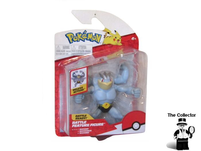 Pokemon Machamp Pokemon Battle Feature Figure Deluxe Action 5" Inch Battle Figure Brand New Sealed