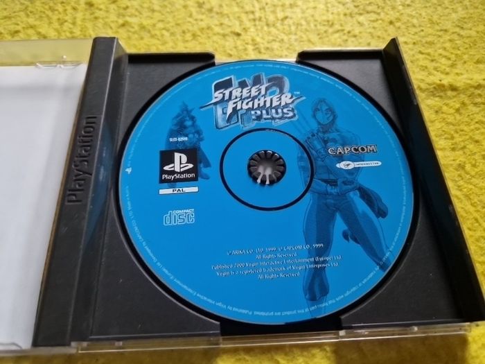 Street Fighter EX2 Plus PlayStation1 Ps1 PlayStation2 Ps2 Games Original