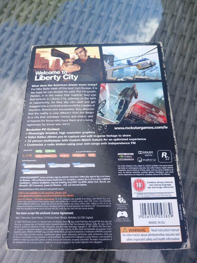 PC game, Grand Theft Auto 4, GTA4, IV, great condition, D18 post 5e