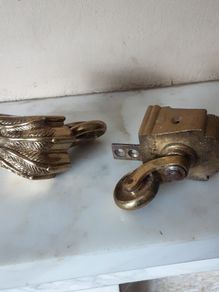 Decorative Furniture Brass wheels ?