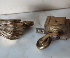 Decorative Furniture Brass wheels ?