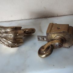 Decorative Furniture Brass wheels ?