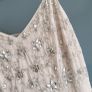 Miss Selfridge nude pleated full length occasion dress Sz 12 UK - Bnwt Rrp 135 Image 5