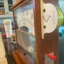 Vintage Mid Century Large School Demonstration Milliammeter  VU Meter Look Image 2