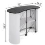 51x38.5 Inch Portable Pop Up Trade Show Display Exhibition Counter Promotion Podium Table Stand Booth with Wall Carry Bags Image 4
