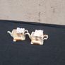 2 miniature train tea pots postage possible Image 4