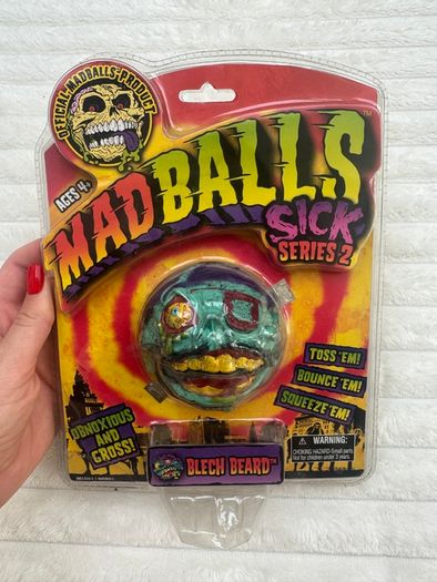 Madballs Blech Beard Sick Series 2 Mad Balls Damaged Box Please see photos